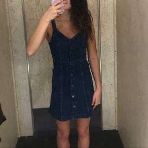 Jean urban outfitters dress